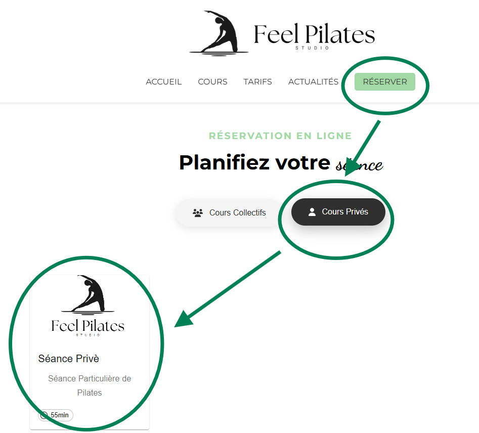 Offrez-vous un accompagnement Pilates sur mesure